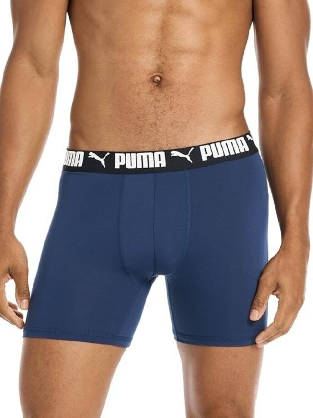NWT Puma Men's XL SportLuxe Performance 5-Pack Boxer Briefs Multicolor